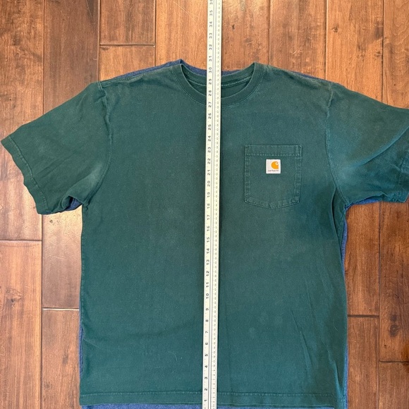 Carhartt K87 Pocket Tee Bundle | Size L | Blue + Green Workwear - Picture 6 of 9